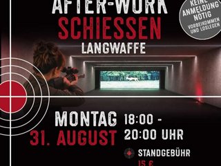Afterwork Schießen im Schießkino Blackpoint